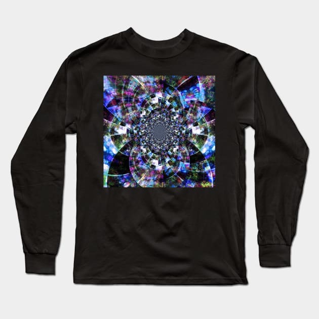 Abstract fractal in vivid colors Long Sleeve T-Shirt by rolffimages